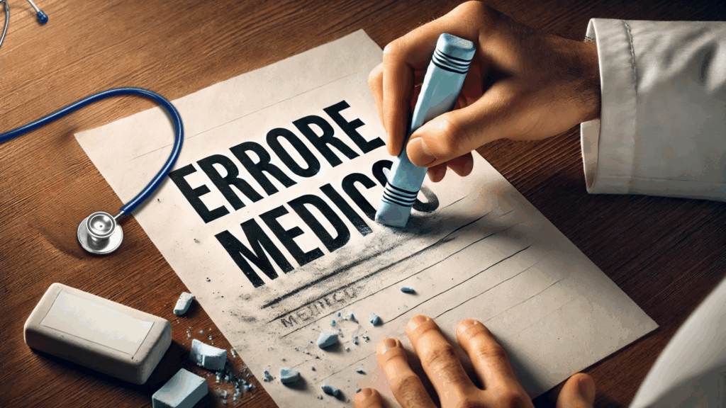 comunicare l'errore in sanità